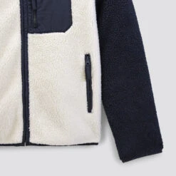 Blouson En Mouton Synthétique Col Montant -Magasin De Vêtements De Mode 1002415 19900 V9