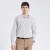 Chemise Regular Imprimé Géométrique Repassage Faci