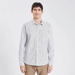 Chemise Regular Imprimé Géométrique Repassage Faci 14 Chemise Regular Imprimé Géométrique Repassage Faci -Magasin De Vêtements De Mode 1002461 10000 V2