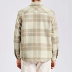 Surchemise à Carreaux Polyester Recyclé -Magasin De Vêtements De Mode 1002466 10006 V3