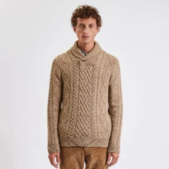 Pull à Col Châle -Magasin De Vêtements De Mode 1002488 10503 V2