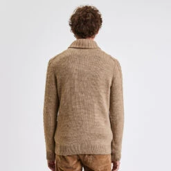 Pull à Col Châle -Magasin De Vêtements De Mode 1002488 10503 V3