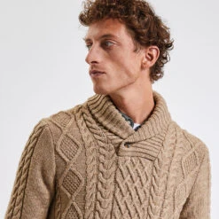 Pull à Col Châle -Magasin De Vêtements De Mode 1002488 10503 V4