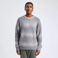 Pull Colorblock Flouté à Col Rond -Magasin De Vêtements De Mode 1002494 18424 V2