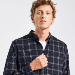 Chemise Regular à Carreaux Velours -Magasin De Vêtements De Mode 1002604 11214 V4