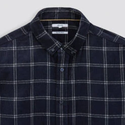 Chemise Regular à Carreaux Velours -Magasin De Vêtements De Mode 1002604 11214 V8