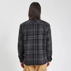 Surchemise Regular Carreaux Laine Polyester Recycl -Magasin De Vêtements De Mode 1002609 11214 V3