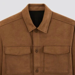 Surchemise Unie Suede -Magasin De Vêtements De Mode 1002612 13418 V8