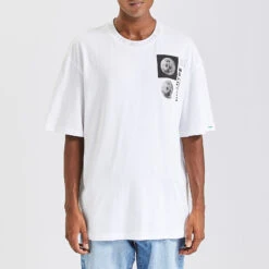 Tee Shirt Just Hype Manche Courte Col Rond Imprimé -Magasin De Vêtements De Mode 1002665 10007 V2