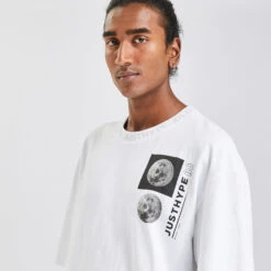 Tee Shirt Just Hype Manche Courte Col Rond Imprimé -Magasin De Vêtements De Mode 1002665 10007 V4