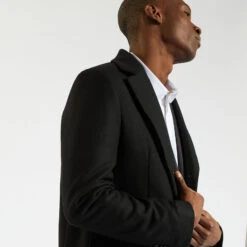 Manteau En Laine Italienne Majoritaire -Magasin De Vêtements De Mode 1002688 18006 V4