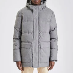 Doudoune Tissage Flanelle Et Col Montant -Magasin De Vêtements De Mode 1002696 18424 V2