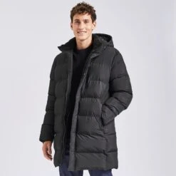 Doudoune Longue à Capuche