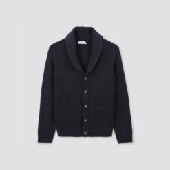 Gilet à Col Châle Boutonné -Magasin De Vêtements De Mode 1002737 11845 V11