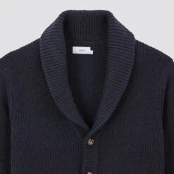 Gilet à Col Châle Boutonné -Magasin De Vêtements De Mode 1002737 11845 V8