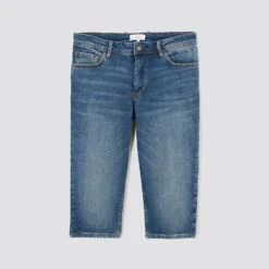 Pantacourt En Jean Brut -Magasin De Vêtements De Mode 1002754 11234 V11