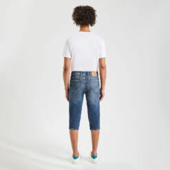 Pantacourt En Jean Brut -Magasin De Vêtements De Mode 1002754 11234 V3