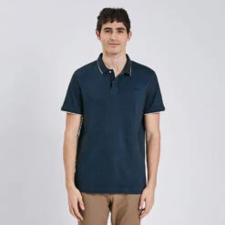 Polo Manches Courtes Col Contrasté -Magasin De Vêtements De Mode 1002806 11844 V2