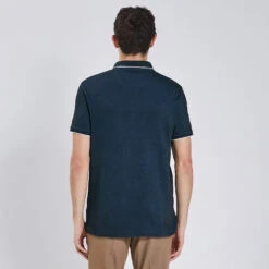 Polo Manches Courtes Col Contrasté -Magasin De Vêtements De Mode 1002806 11844 V3