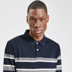 Polo Manches Longues Piqué Colorblock -Magasin De Vêtements De Mode 1002817 11863 V4