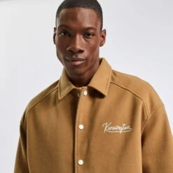 Blouson Col Chemise Broderie Fantaisie -Magasin De Vêtements De Mode 1002853 17031 V4