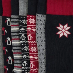 Coffret Cadeau De 7 Chaussettes Jacquard -Magasin De Vêtements De Mode 1002906 19900 V3