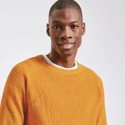 Pull Gaufré à Col Rond -Magasin De Vêtements De Mode 1003010 12033 V4