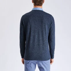 Polo Manches Longues Maille Piquée Moulinée Col Ox -Magasin De Vêtements De Mode 1003022 11845 V3