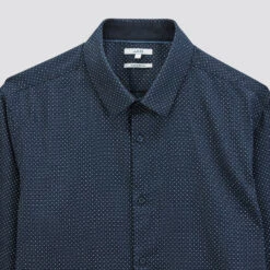 Chemise Regular Imprimé Pois Coton -Magasin De Vêtements De Mode 1003054 11822 V8