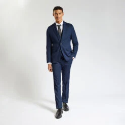 Chemise Slim Sans Repassage Unie Coton -Magasin De Vêtements De Mode 1003064 10000 V6