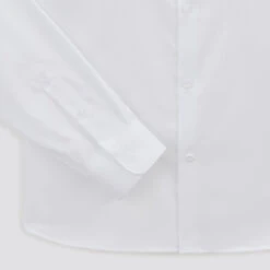 Chemise Slim Sans Repassage Unie Coton -Magasin De Vêtements De Mode 1003064 10000 V9