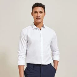 Chemise Regular Unie Coton Biologique