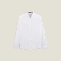 Chemise Regular Unie Coton Biologique -Magasin De Vêtements De Mode 1003066 10000 V11