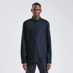 Chemise Regular Unie Coton Biologique -Magasin De Vêtements De Mode 1003066 11803 V2