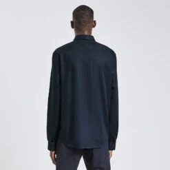 Chemise Regular Unie Coton Biologique -Magasin De Vêtements De Mode 1003066 11803 V3