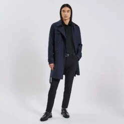 Chemise Slim Unie Coton Biologique Satin -Magasin De Vêtements De Mode 1003070 18000 V6