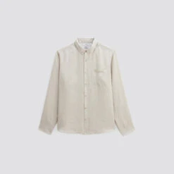 Chemise Regular Unie Lin -Magasin De Vêtements De Mode 1003074 10503 V11