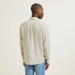 Chemise Regular Unie Lin -Magasin De Vêtements De Mode 1003074 10503 V3