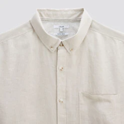 Chemise Regular Unie Lin -Magasin De Vêtements De Mode 1003074 10503 V8