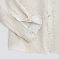 Chemise Regular Unie Lin -Magasin De Vêtements De Mode 1003074 10503 V9