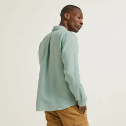 Chemise Regular Unie Lin -Magasin De Vêtements De Mode 1003074 16049 V3