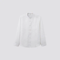 Chemise Regular Col Mao Unie Lin 16 Chemise Regular Col Mao Unie Lin -Magasin De Vêtements De Mode 1003076 10000 V11