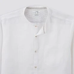 Chemise Regular Col Mao Unie Lin 17 Chemise Regular Col Mao Unie Lin -Magasin De Vêtements De Mode 1003076 10000 V8