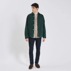 Pantalon Chino Taille élastiquée Chevron -Magasin De Vêtements De Mode 1003082 11247 V6