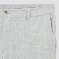 Pantalon Chino Slim à Carreaux Bi-stretch -Magasin De Vêtements De Mode 1003091 18118 V8