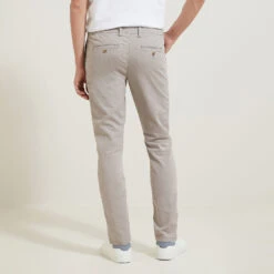 Pantalon Chino Reliéfé -Magasin De Vêtements De Mode 1003092 18118 V3