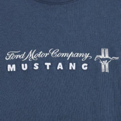 Tee-shirt Manches Courtes Imprimé Mustang -Magasin De Vêtements De Mode 1003106 11303 V7