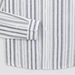 Chemise Regular Rayures Coton Lin -Magasin De Vêtements De Mode 1003118 16082 V9