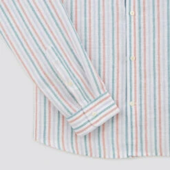 Chemise Regular Rayures Coton Lin -Magasin De Vêtements De Mode 1003118 19100 V9