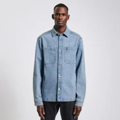 Surchemise En Jean En Coton Et Chanvre 14 Surchemise En Jean En Coton Et Chanvre -Magasin De Vêtements De Mode 1003121 11025 V2